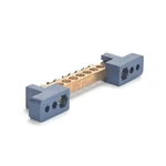 Brass Conductor Screw Busbar Terminal Block with Holder