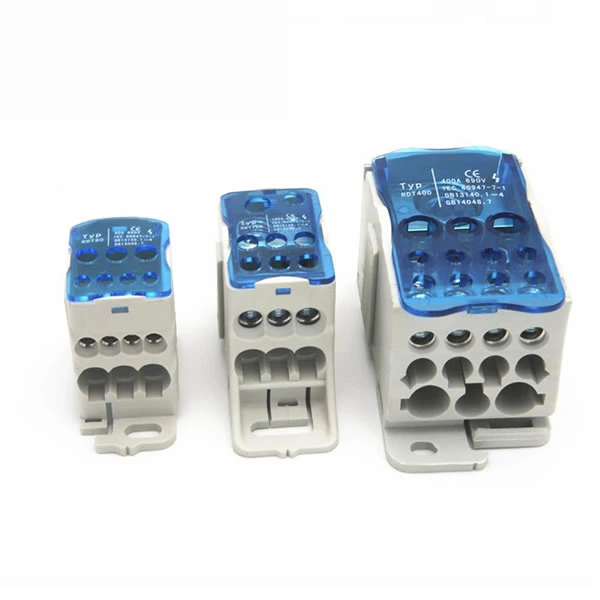 UKK 80A Power Distribution Terminal Block Box on Din Rail terminal block