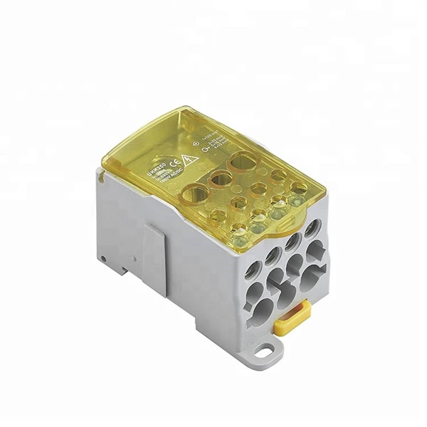 UKK 250A Din Rail Screw Distribution Block Power Supply