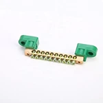 Green/ Blue Brass Terminal Block WL-05