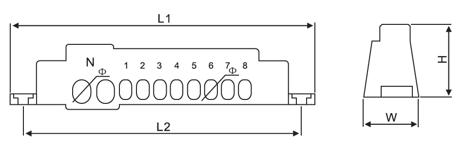 Hot sale Earth Link Terminal Block Connector