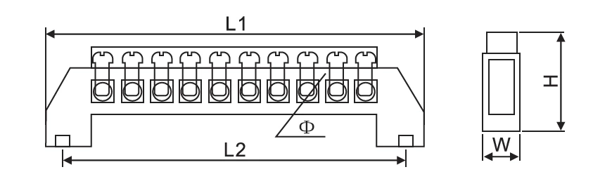 pluggable terminal blocks connector