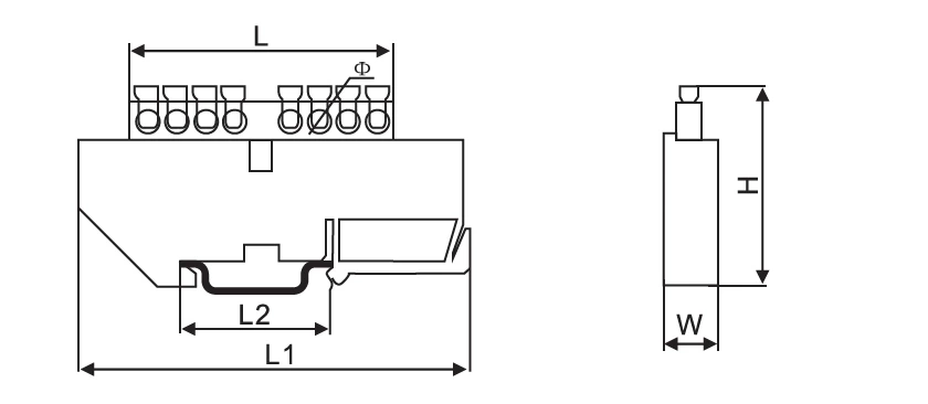 Brass Terminal Block