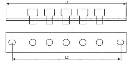 WL-029 electrical screw parallel terminal block