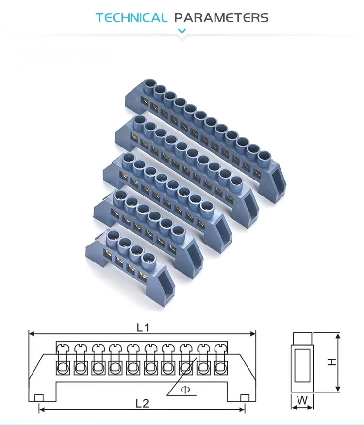 Neutral Link Terminal Block Screw Type Bus Bar