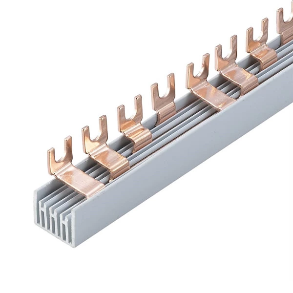 High Quality Pin Type 4p Electrical Copper Busbar 125A