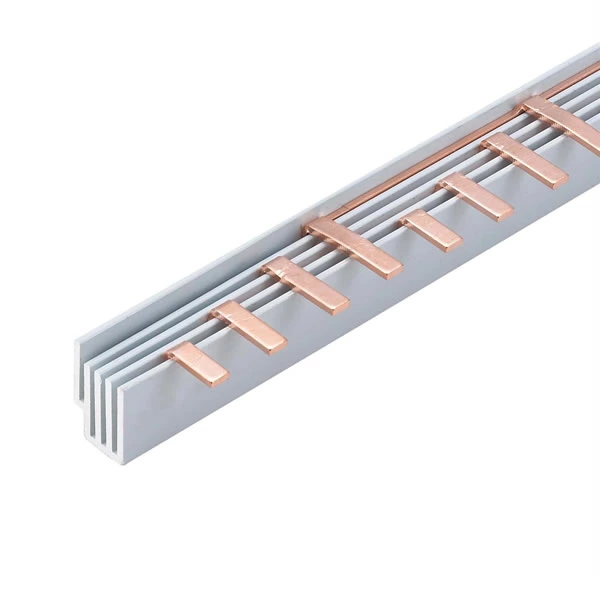 Busbar for 1p 2p 3p 4p C45 MCB Flexible Busbar 4p Copper Busbar