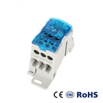 Ukk 125A DIN Rail Screw Distribution Block Terminal Power Supply