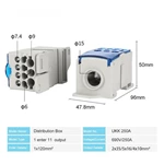 Ukk 250A Brass Conductor Wiring Power Distribution Terminal