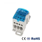 Unipolar Modular Panel Power Screw Cage Distribution Terminal Block