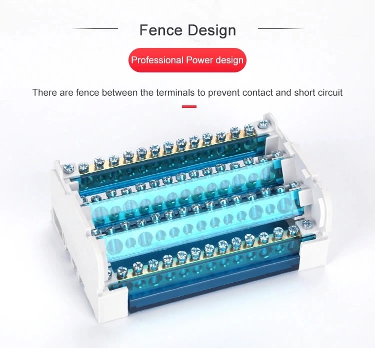 GP 415 Power Distribution Terminal Block Fiber with Dust-Proof Cover