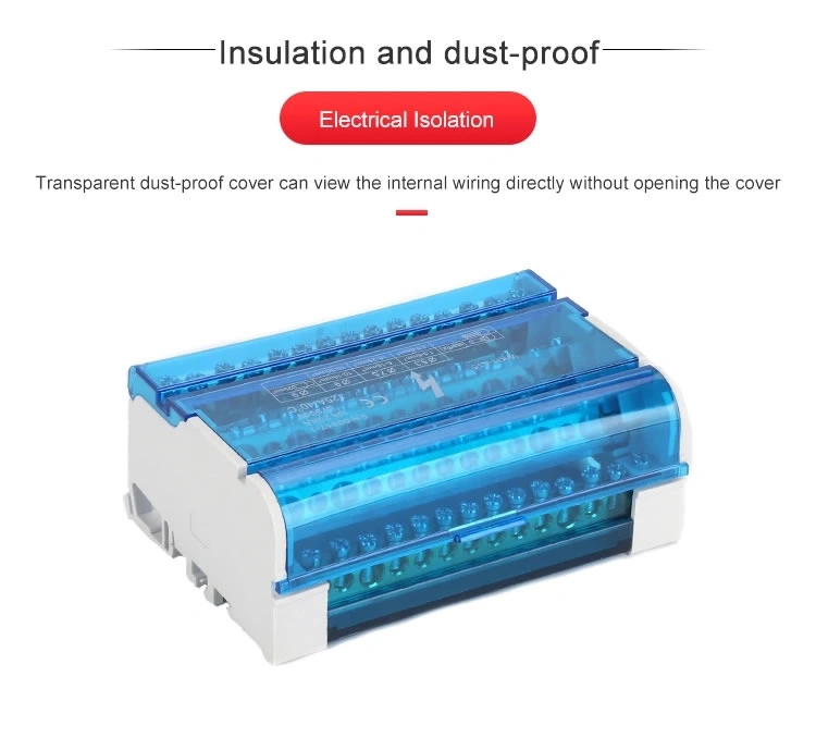 GP 415 Power Distribution Terminal Block Fiber with Dust-Proof Cover